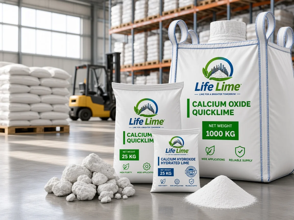 Life Lime Quicklime and Hydrated Lime products